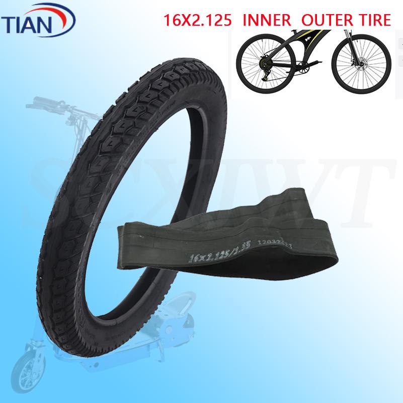 Kids Electric Scooter - 16x2.125 Outer Tyre And Inner Tube