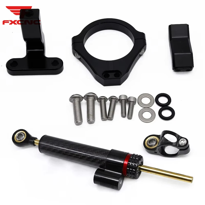 For Zontes 703RR CNC Motorcycl - Steering Damper Stabilizer Kit Cnc 评论和价格